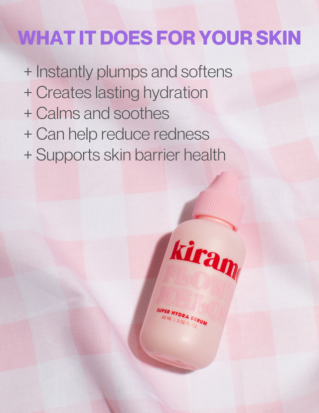 Flowermelon Super Hydrating Serum 💦🧪 Kiramoon