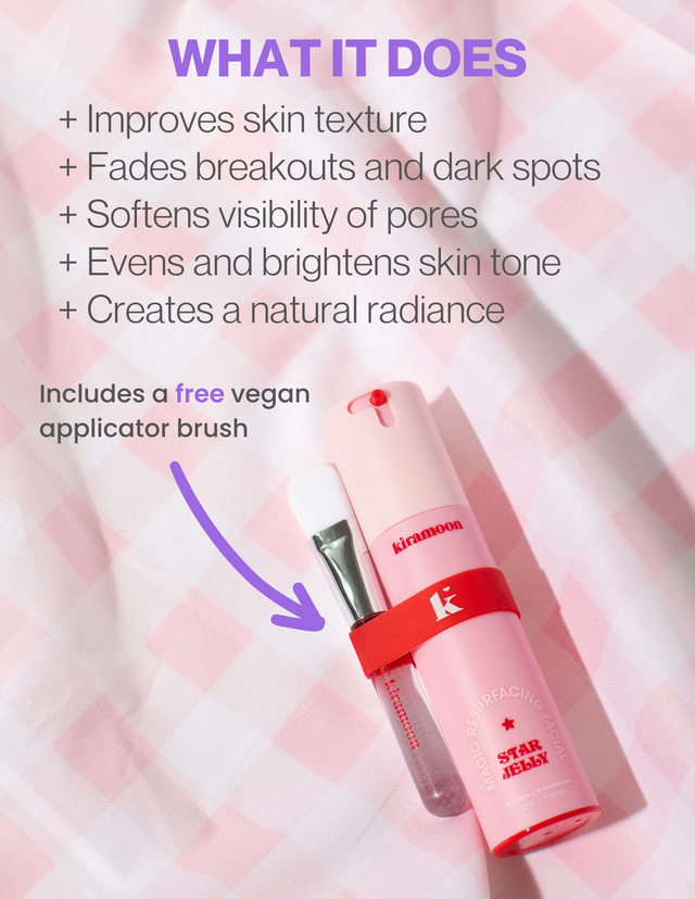 Star Jelly Magic Resurfacing Facial Mask 💗🧪 – Kiramoon