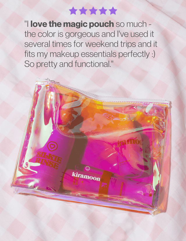 Magic Pouch Box The Magic Pouch! Holographic Makeup Bag – Kiramoon
